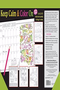 Keep Calm & Color on 2018 Desk Pad Planner