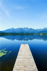 View from a Pier on an Alpine Lake Journal