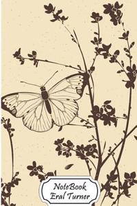 Notebook Journal Dot-Grid, Graph, Lined, Blank No Lined: Butterfly: Small Pocket Notebook Journal Diary, 120 Pages, 5.5 X 8.5 (Blank Notebook Journal)
