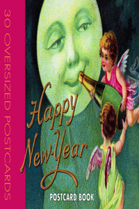 Happy New Year Postcard Book