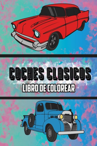 Coches Clásicos Libro de Colorear