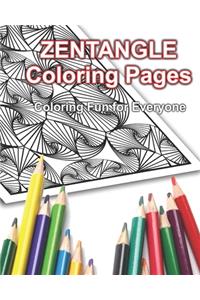 Zentangle Coloring Pages: Coloring Fun for Everyone!