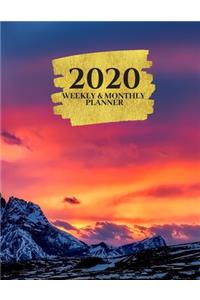 2020 Weekly & Monthly Planner