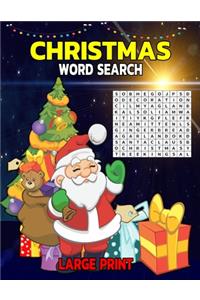 Christmas Word Search Large Print