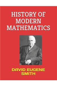 History of Modern Mathematics