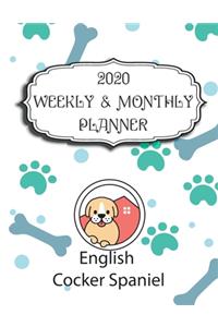 2020 English Cocker Spaniel Planner
