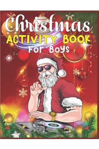 Christmas Activity Book For Boys