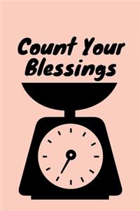 Count Your Blessings Black Counter