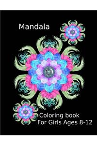 Mandala Coloring Book for Girls Ages 8-12 (Vol 17)