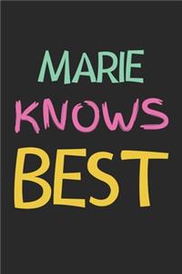 Marie Knows Best