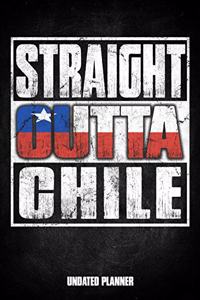 Straight Outta Chile Undated Planner