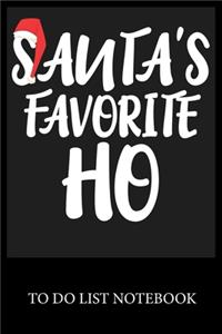Santa's Favorite Ho