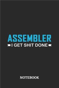 Assembler I Get Shit Done Notebook