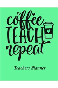 Coffee Give Me Teacher Powers Teachers Planner