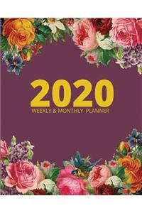 2020 Planner Weekly and Monthly