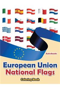 European Union National Flags Coloring Book