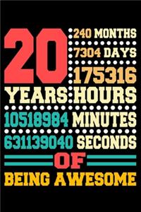 20 Years Of Being Awesome