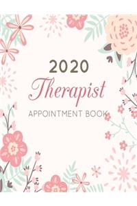 Therapist Appointment Book 2020
