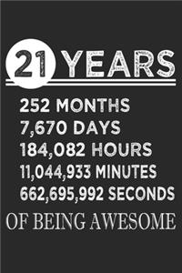 21 Years Of Being Awesome