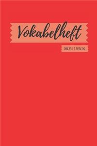 Vokabelheft DIN A5