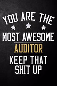 You Are The Most Awesome Auditor Keep That Shit Up