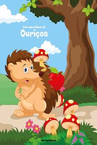 Livro para Colorir de Ouriços