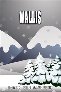 Wallis Notiz- und Tagebuch