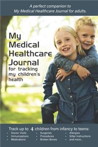My Medical Healthcare Journal for tracking my children's health