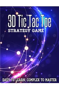 3D Tic Tac Toe Strategy Game: Fun And Challenging Activity Games For Family Fun