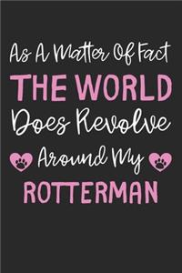 As A Matter Of Fact The World Does Revolve Around My Rotterman