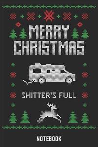 Merry Christmas Shitter's Full Notebook