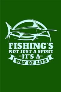 Fishing's Not Just a Sport, It's a Way of Life: Fishing's Not Just a Sport, But a Way of Life Journal