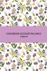 Checkbook Account Balance Logbook