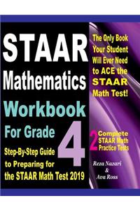STAAR Mathematics Workbook For Grade 4