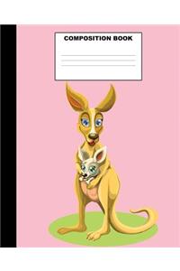 Kangaroo Composition Book