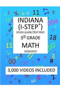 3rd Grade INDIANA I-STEP+, 2019 MATH, Test Prep