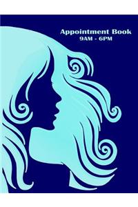 Appointment Book 9am - 6pm