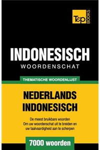 Thematische woordenschat Nederlands-Indonesisch - 7000 woorden