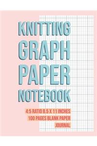 Knitting Graph Paper Notebook