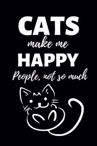 Cats make me happy (people, not so much)