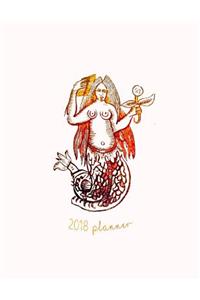2018 Planner Mermaid