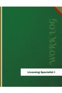 Licensing Specialist I Work Log