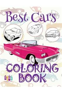 ✌ Best Cars ✎ Cars Coloring Book Boys ✎ Coloring Book for Kindergarten ✍ (Coloring Books Kids) Coloring Book Alice