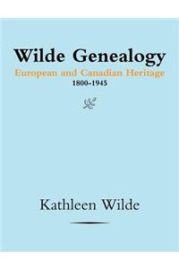 Wilde Genealogy