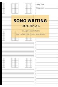 Song Writing Journal