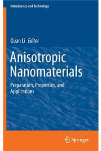 Anisotropic Nanomaterials