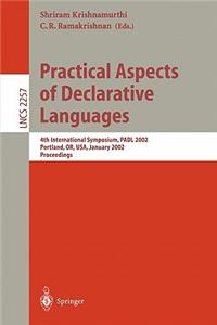 Practical Aspects of Declarative Languages