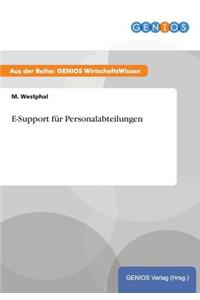 E-Support für Personalabteilungen