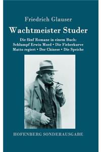 Wachtmeister Studer Die fünf Romane in einem Buch