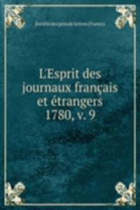 L'Esprit des journaux francais et etrangers